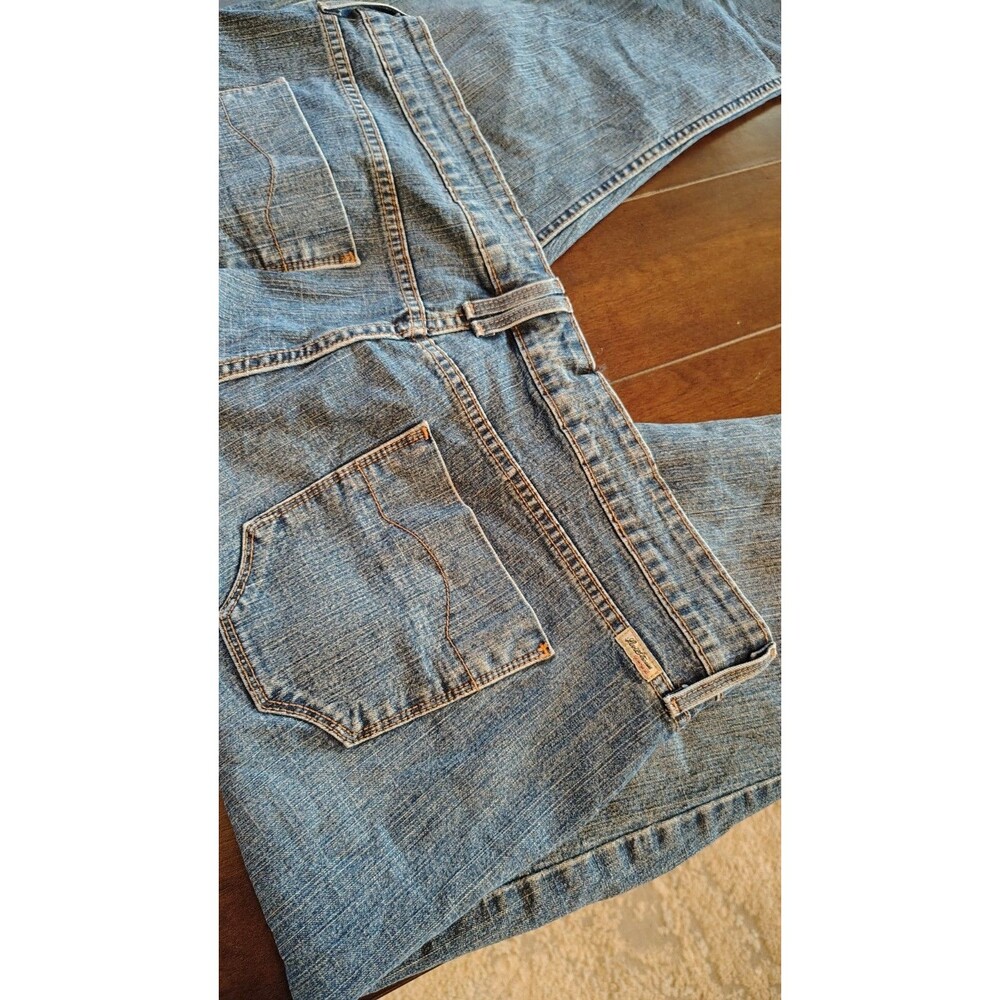 Levi's Women’s Signature Stretch Strait Jeans Misses SZ 16 Medium Wash - Picture 4 of 6